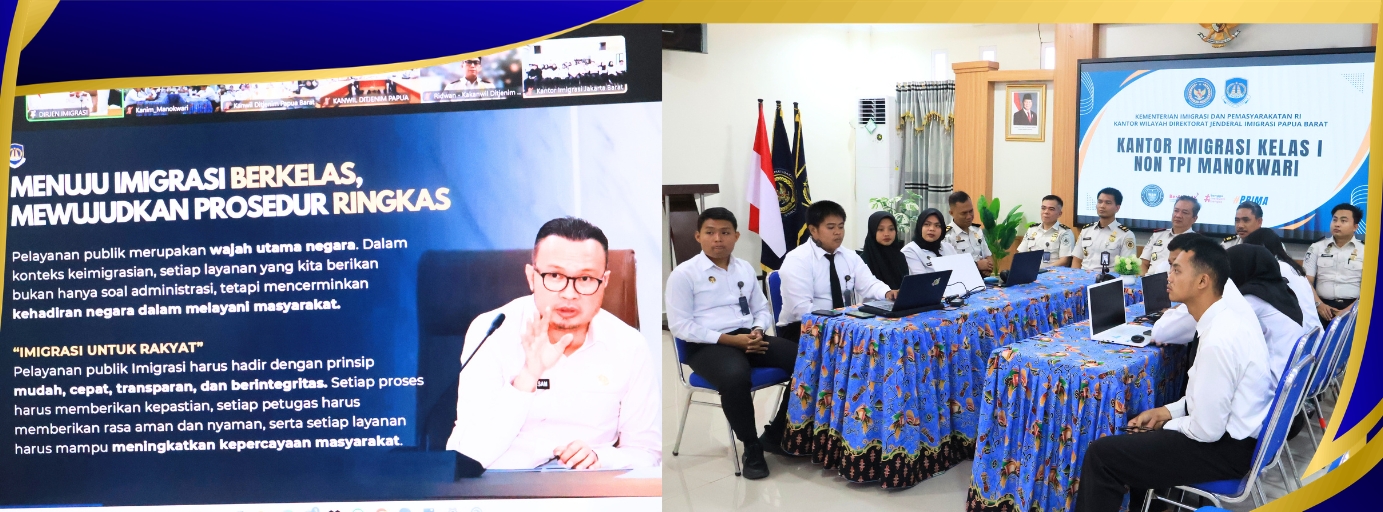 Pengarahan Umum Dirjen imigrasi 2026